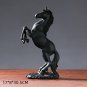 Resin Statue Golden White Black Horse Figure Nordic Abstract Ornaments For Figurines Horse