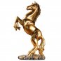 Resin Statue Golden White Black Horse Figure Nordic Abstract Ornaments For Figurines Horse