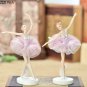 Creative Painted Ballet Dancer Figures Statue Desk Decoration Ballerina Character Resin Sculpture