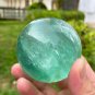 65.6mm Natural Green Fluorite Sphere Polished Crystal Quartz Ball Feng Shui Home Decor