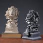 American Retro Lion Head Statue Creative Home Decoration Resin Figurine Living Room