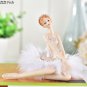 Wearing Fluffy Skirt Ballet Dancer Figures Statue Desk Decoration Ballerina Girl Character Resin