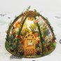 DIY Mini House Kit Creative Dollhouse Model with Furniture LED Light 3D Doll House