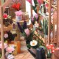 DIY Mini House Kit Creative Dollhouse Model with Furniture LED Light 3D Doll House