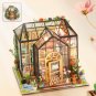 DIY Mini House Kit Creative Dollhouse Model with Furniture LED Light 3D Doll House