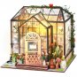 DIY Mini House Kit Creative Dollhouse Model with Furniture LED Light 3D Doll House
