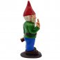 Creative Funny Garden Drunk Gnome Middle Finger Garden Gnome Naughty Go Away Lawn