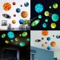 Luminous Moon 3D Wall Sticker Glow In The Dark Wall Stickers For Kids Baby Rooms Bedroom