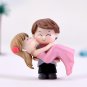 Sweet Couple Bride Groom Model Miniature Figurine Landscape Wedding Figurine