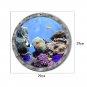 Underwater Fish Wall Stickers Waterproof Dolphin Turtle Sticker For Washing Machine Decoration