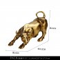Luxury Living Room Decoration Golden Bull Home Decor Desk Accessories