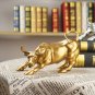 Luxury Living Room Decoration Golden Bull Home Decor Desk Accessories