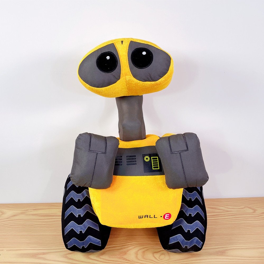 Disney Cartoon 55cm WALL-E vivid robot Plush Toy Wall E Minion Robot