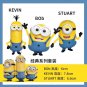 Cartoon Cute Minions Handmade Ornaments Doll Birthday Gift Peripheral Doll Model Doll