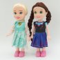 Disney Frozen Princess Doll Toy Anna Elsa Kristoff Sven Olaf 16CM PVC Action Figures
