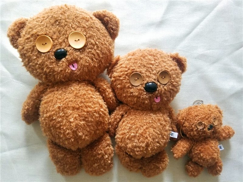 27 cm TIM the Orginal Minion Teddy - Bobs Teddy Bear 3 Size Plush soft toy for children