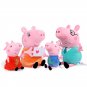 19/30cm Original Peppa Pig Plush Toys Embroidery Style Cute Doll Animal
