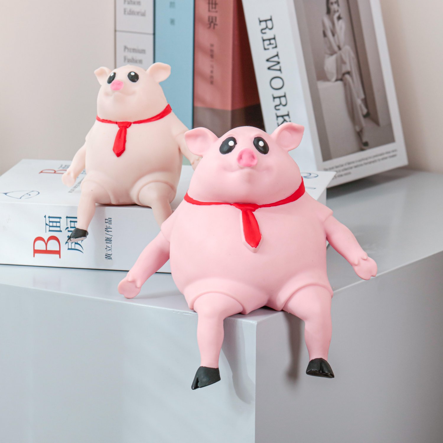 Pepaa Pig Toys Arsm Cute Pepa PinkPig Porky Pig Piggy Squeeze Stress Relief Toys
