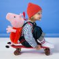 30CM Size Peppa Pig knapsack Plush Doll Model Toy gift
