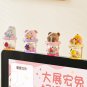 Lovely Crafts Miniature Animal Statues Office Desk Accessories Home Room Decor