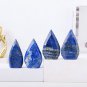 1PC Natural Lapis Lazuli Flame Polished Home Decoration Stone Handicraft Ornaments Energy Crystal