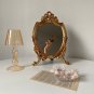 FunIn Mirror Resin Make-up Vintage Ins Large Round Table Mirror Living Room Home Decorative