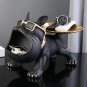 Big Mouth Cool Dog Statue Storage Bulldog Butler Decoration with Tray Animal