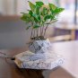 Creative Home Flower Pots Nordic Modern Minimalist Maglev Marble Potted Green Plant Garden