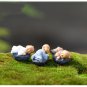 4pcs Figurine Fairy Home Decoration Accessories Kawaii Chinese Buddhist Monks Miniature Bonsai