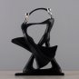 Nordic Art Dancing Couple Resin Figure Ornaments Figurines Home Decoration