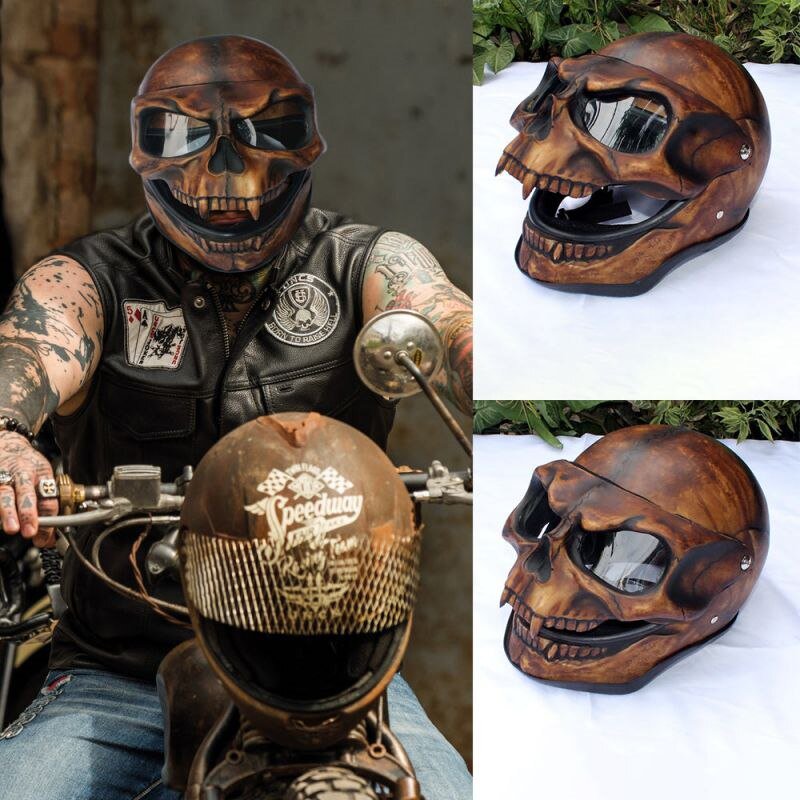 Necromancer Skull Helmet Necromancer Head Props Mask Necromancer skull Mask