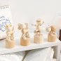 Nordic Home Decor Baby Room Animal Fairy Wooden Kawaii Room Decor Gift Mini Figurines