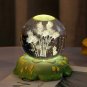 Crystal Ball Night Lamp Home Decor Table Ornaments for Interior Resin Crafts Aesthetic