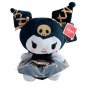 23cm Sanrioed Cute Cartoon Black Gold Series My Melody Kuromi Plush Toy Anime