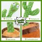 Dancing Cactus Repeat Talking Toy Electronic Plush Toys Can Sing Record Lighten Battery USB