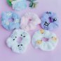 Sanrioed Hello Kitty Kuromi Cinnamoroll Plush Hair Rope Kawaii Plush Scrunchies Elastic Hair
