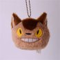 6Pc/lot Totoro Llavero Plush Toy My Neighbor Totoro Stuffed Soft Pendant Dolls With Keychain