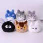6Pc/lot Totoro Llavero Plush Toy My Neighbor Totoro Stuffed Soft Pendant Dolls With Keychain