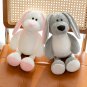 35cm Simulation Jungle Animal Rabbit Poodle Dog Doll Plush Toy Giraffe Elephant Doll Doll Gift