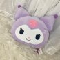Comfortable Kuromi Plush Toy Lovely Back Cushion For Chair Japanese Style Plushies Sofa