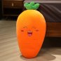 30cm Cute Simulation Vegetables Peluche Dolls Cartoon Smile Carrot Chili Corn Plush Toy