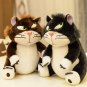 12-23cm Cartoon Cinderella Lufaxi Cat Figure Cute Anime Cat Plush Toy Stuffed Animal Doll