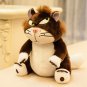 12-23cm Cartoon Cinderella Lufaxi Cat Figure Cute Anime Cat Plush Toy Stuffed Animal Doll