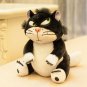 12-23cm Cartoon Cinderella Lufaxi Cat Figure Cute Anime Cat Plush Toy Stuffed Animal Doll