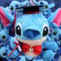 Disney Lilo Stitch Cartoon Flower Bouquet Plush Doll Kawaii Stitch Graduation Bouquet Toy
