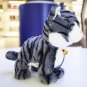 Electronic Robot Cat Meow Walking Electric Plush Cat Toy Pet Kid Friend Puzzle Doll Funny Pet