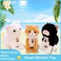 Electronic Robot Cat Meow Walking Electric Plush Cat Toy Pet Kid Friend Puzzle Doll Funny Pet