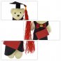 24 Pcs Dr Bear Plush Figure Toys Bouquet DIY Ornaments Baby Graduation Gifts Her