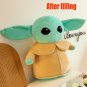 10pcs 30cm Disney Yoda Holster Plush Toys Skins Master Aliens Mandalorian Unstuffed Semi-finished