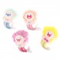 Cute Mermaid Plush Toy Cartoon Pendant Soft Stuffed Doll Keychain Backpack Car